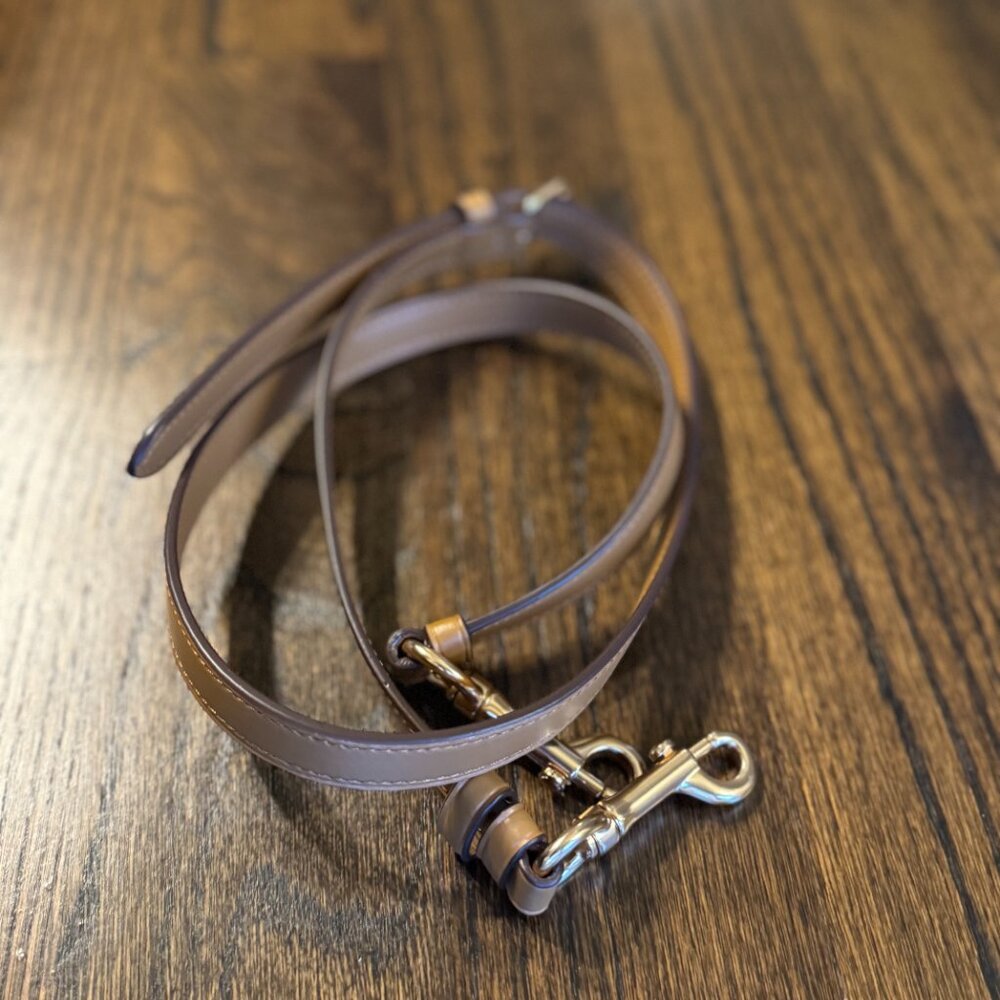 Coach Carriage Camel Leather & Suede Bag + Matching Wallet - Picture 12 of 12